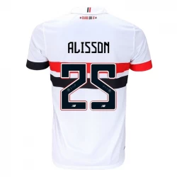 São Paulo FC Alisson #25 Fodboldtrøjer 2024-25 Hjemmebanetrøje Mænd